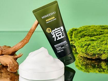 洁面乳主题拍摄